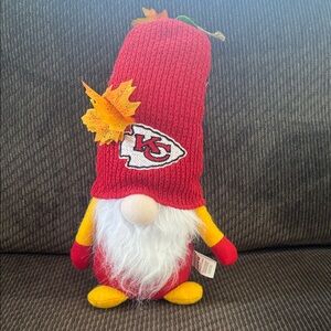 Kansas City Chiefs Gnome with Red Hat